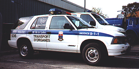 Quebec City Police (83677 Byte)